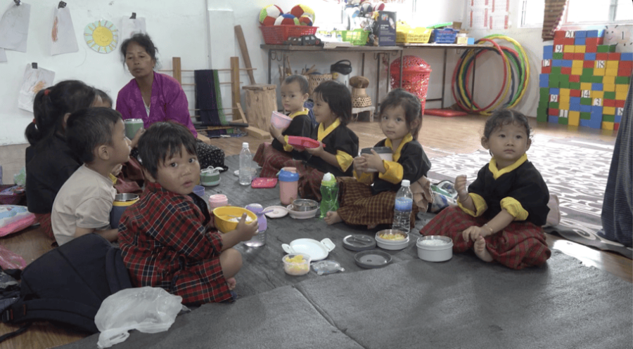 Tashithang ECCD centre nurtures young learners
